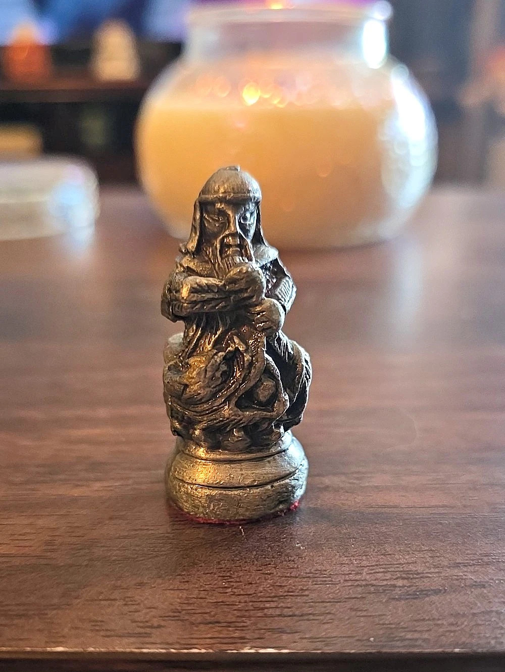 Replacement Metal Asian Warrior Chess Piece(M)